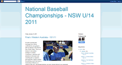 Desktop Screenshot of nswbaseball.blogspot.com