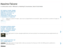 Tablet Screenshot of massimofalcone.blogspot.com