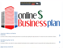 Tablet Screenshot of onlinebusiness4plan.blogspot.com