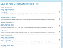 Tablet Screenshot of loveorhateconservatism.blogspot.com