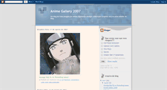 Desktop Screenshot of animegallery2007.blogspot.com