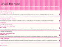 Tablet Screenshot of lacasadelanoche-mar.blogspot.com