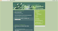 Desktop Screenshot of bauldehuellas.blogspot.com