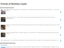 Tablet Screenshot of friendsofberkeleycastle.blogspot.com