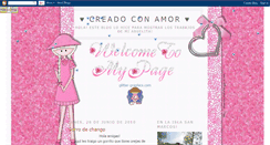 Desktop Screenshot of creado-con-amor.blogspot.com