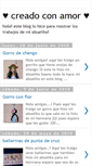 Mobile Screenshot of creado-con-amor.blogspot.com