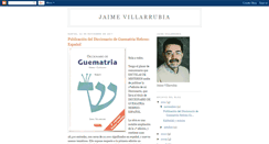 Desktop Screenshot of jaimevillarrubia.blogspot.com