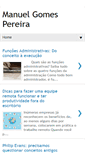 Mobile Screenshot of manuelgpereira.blogspot.com