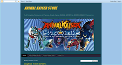 Desktop Screenshot of animalkaiserstore.blogspot.com