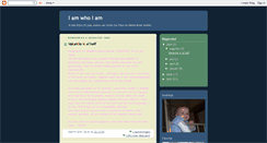 Desktop Screenshot of iamwhoiamnow.blogspot.com