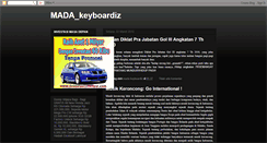 Desktop Screenshot of madakeyboardiz.blogspot.com