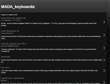 Tablet Screenshot of madakeyboardiz.blogspot.com