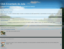 Tablet Screenshot of clickencantadodajulia.blogspot.com