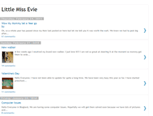 Tablet Screenshot of littlemissevie.blogspot.com