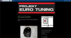 Desktop Screenshot of myprojekteurotuning.blogspot.com