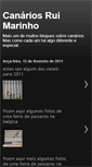 Mobile Screenshot of canariosruimarinho.blogspot.com