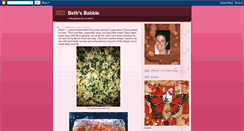 Desktop Screenshot of beths-babble.blogspot.com