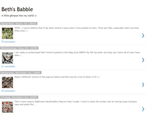 Tablet Screenshot of beths-babble.blogspot.com