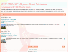 Tablet Screenshot of mbbs-admissions-karnataka.blogspot.com