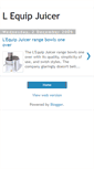 Mobile Screenshot of lequipjuicer.blogspot.com