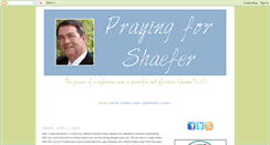 Desktop Screenshot of prayingforshaefer.blogspot.com