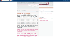 Desktop Screenshot of hrcambodia.blogspot.com
