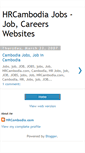 Mobile Screenshot of hrcambodia.blogspot.com