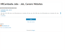 Tablet Screenshot of hrcambodia.blogspot.com