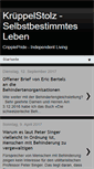 Mobile Screenshot of cripplepride.blogspot.com