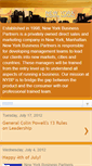 Mobile Screenshot of newyorkbusinesspartners.blogspot.com