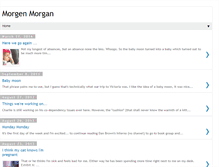 Tablet Screenshot of morgenmorgan.blogspot.com