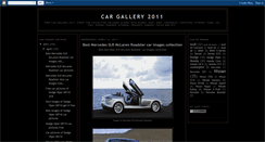 Desktop Screenshot of cargallery2011.blogspot.com