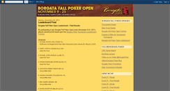 Desktop Screenshot of borgatafallpokeropen2011.blogspot.com