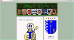 Desktop Screenshot of blogdeheraldica.blogspot.com