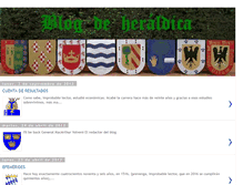 Tablet Screenshot of blogdeheraldica.blogspot.com