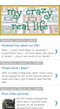 Mobile Screenshot of mycrazyreallife.blogspot.com