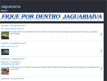 Tablet Screenshot of fiquepordentrojaguariaiva.blogspot.com