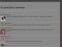 Tablet Screenshot of engardfylldavdrommar.blogspot.com