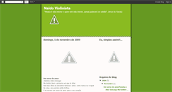 Desktop Screenshot of naldoviolinista.blogspot.com