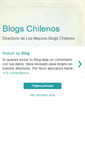 Mobile Screenshot of blogs-chilenos.blogspot.com