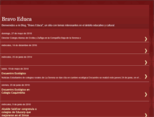 Tablet Screenshot of bravoeduca.blogspot.com