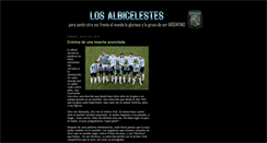 Desktop Screenshot of losalbicelestes.blogspot.com