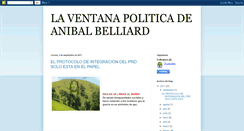 Desktop Screenshot of laventanapoliticadeanibalbelliard.blogspot.com