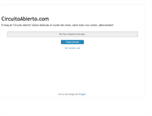 Tablet Screenshot of circuitoabierto.blogspot.com