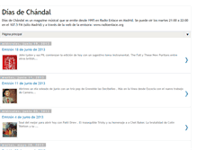 Tablet Screenshot of diasdechandal.blogspot.com