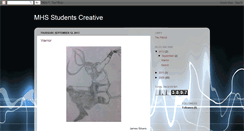 Desktop Screenshot of creative-mhs.blogspot.com