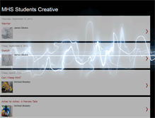 Tablet Screenshot of creative-mhs.blogspot.com