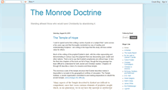 Desktop Screenshot of monroedoctrine.blogspot.com