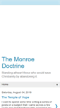 Mobile Screenshot of monroedoctrine.blogspot.com
