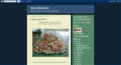 Desktop Screenshot of burrybookstore.blogspot.com